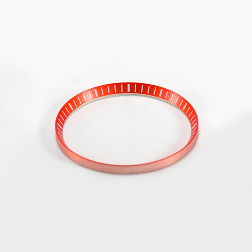 SKX / SRPD Chapter Ring: Red With White Markers