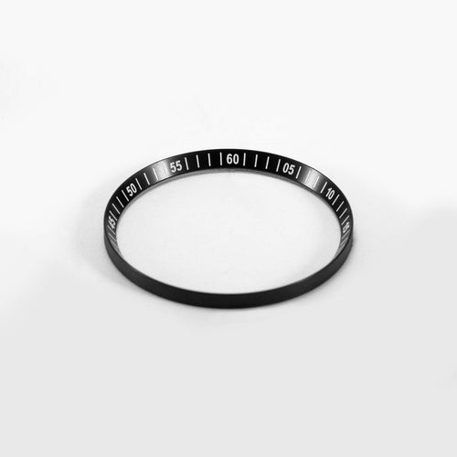 SKX / SRPD Chapter Ring: Black with White Numeric Markers