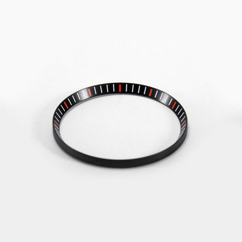 SKX / SRPD Chapter Ring: Black With Red Markers