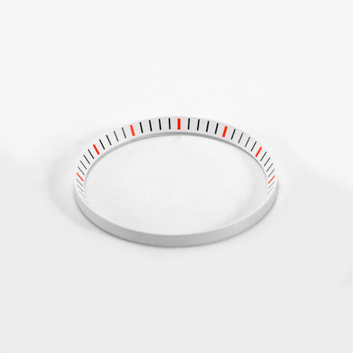 SKX / SRPD Chapter Ring: White With Red Markers