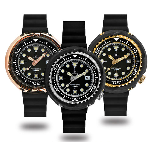 Retangula Emperor Tuna - WR Watches PLT