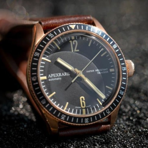 ApexRare Christopher Ward Bronze Trident C65 Homage - WR Watches PLT