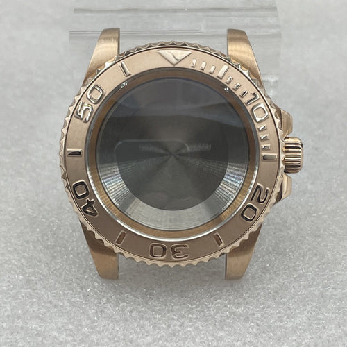 Bronze YM Engraved Case Set for Seiko Mod