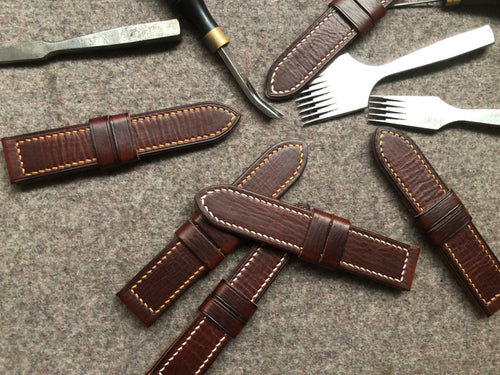 Vegetable Tanned Leather Strap